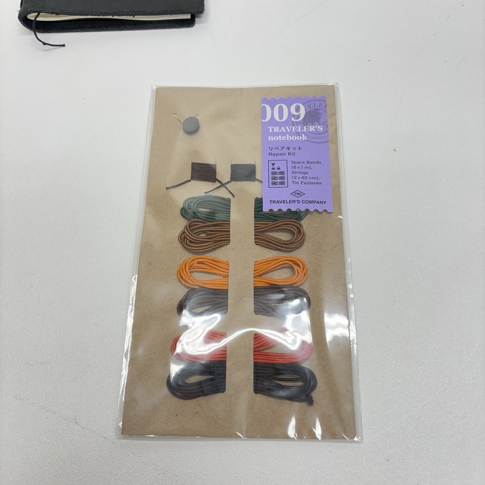 Traveler's Company Notebook Kit - Leather Cover, Refills, Bands, Clips, Zip Case - Picture 4 of 16